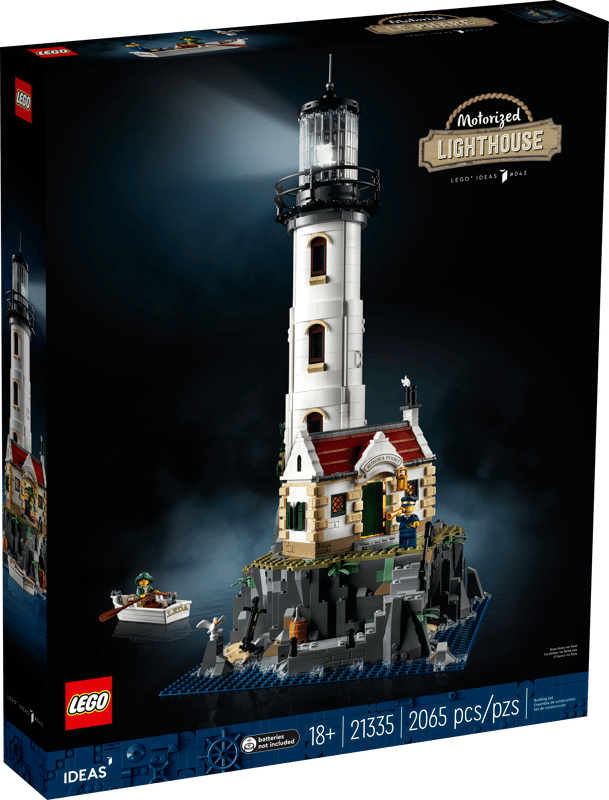 LEGO Ideas Gemotoriseerde vuurtoren (21335)