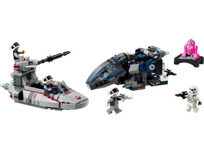 LEGO Star Wars Imperial Dropship vs. Rebel Scout Speeder (40755)