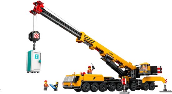 LEGO City Gele mobiele bouwkraan (60409)