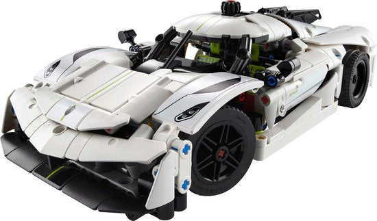 LEGO Technic Koenigsegg Jesko Absolut witte hypercar (42184)