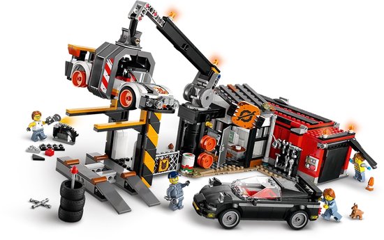 LEGO City Schroothoop met auto's (60472)
