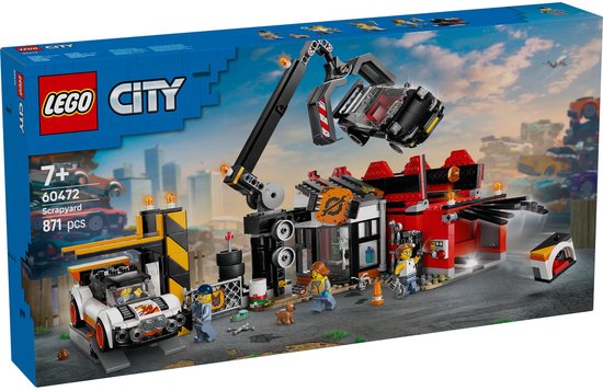 LEGO City Schroothoop met auto's (60472)