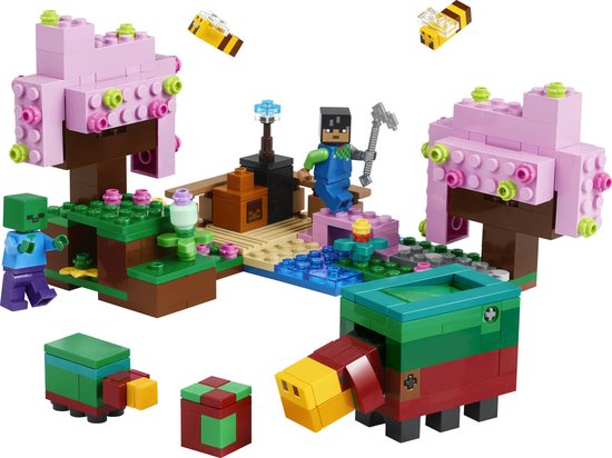 LEGO Minecraft De kersenbloesemtuin (21260)