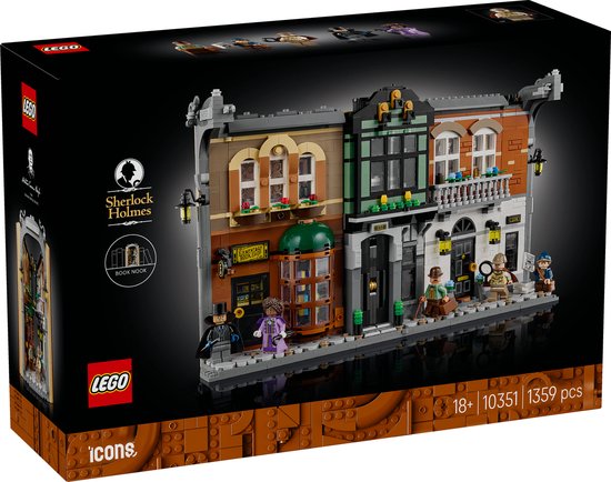 LEGO Icons Boekensteun: Sherlock Holmes (10351)