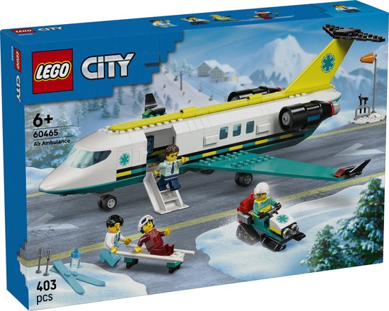 LEGO City Ambulancevliegtuig (60465)