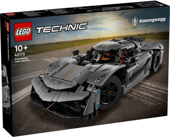 LEGO Technic Koenigsegg Jesko Absolut grijze hypercar (42173)