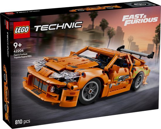 LEGO Technic Fast and Furious Toyota Supra MK4 (42204)