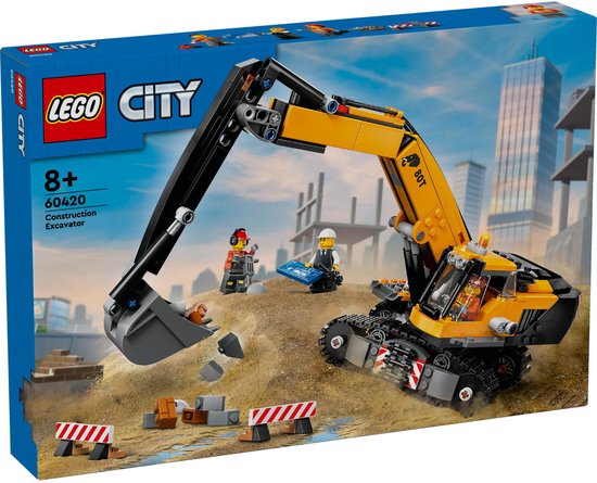LEGO City  Gele graafmachine (60420)