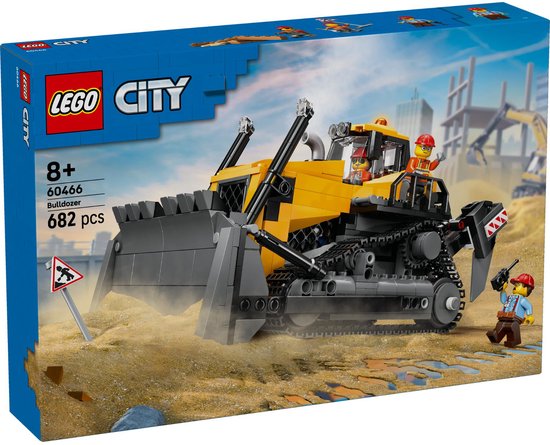 LEGO City Gele bulldozer (60466)