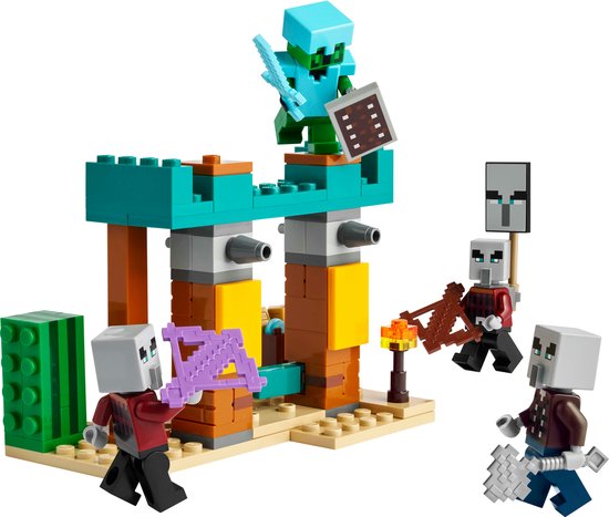 LEGO Minecraft De Illagers in de woestijn (21267)