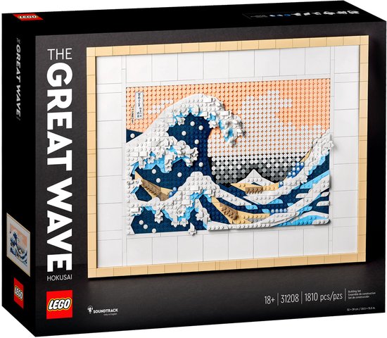 LEGO Art Hokusai – De grote golf (31208)
